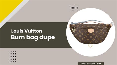 dupe louis vuitton backpack|louis vuitton bum bag dupe.